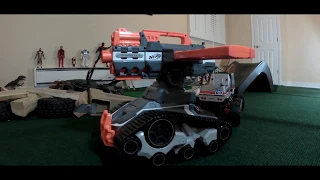 Target Practice with the Nerf TerraScout!!