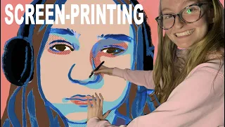 Layered 'screen' printing