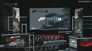 Forza Motorsport 7 - E3 2017 Announcement & Xbox One X Gameplay