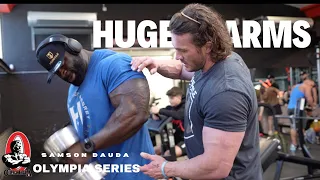 Mr Olympia 2023 series | Arms workout 11,5 weeks out | Samson Dauda