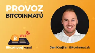 🔴Provoz Bitcoinmatů | HOST: Jan Krajča - Bitcoinmat.sk