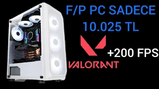 BEKLENEN FP PC: 10.025 TL  RX 580 ve Ryzen3 3100 3.60 GHZ