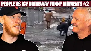 PEOPLE VS ICY DRIVEWAYS REACTION | OFFICE BLOKES REACT!!