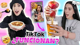 PROBANDO TRUCOS RAROS DE TIK TOK! 😱 COMIDA VIRAL! #3 🍳 ¿Funcionan? | Claudipia