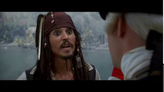 Момент ИЗ "Пираты Карибского моря": Вы самый жалкий пират, о котором я слышал! Но вы обо мне слышали