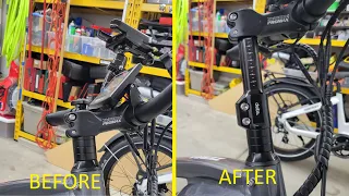 Installing The Delta 4.6" Bike Stem Raiser Handlebar Extender