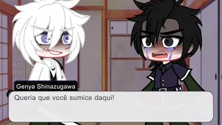 Acho melhor eu lavar minha boca com sabão...[Meme]Sanemi e Genya⚠MANGA SPOILERS⚠