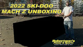 2022 Ski-Doo MACH Z Unboxing!!