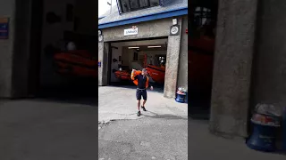 Porthcawl lifeboat launch...April 2018