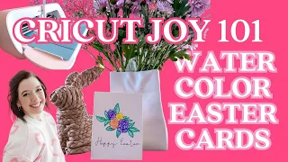 Create Stunning Watercolor Easter Cards with Cricut Joy Xtra | Ultimate Crafting Project Guide