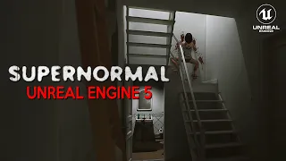 SUPERNORMAL New Trailer | MOST TERRIFYING Psycho-Horror Games in UNREAL ENGINE 5 4K 2023