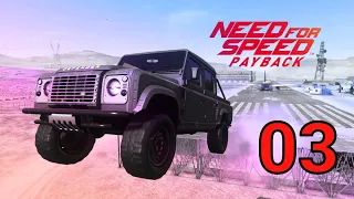 Need For Speed: Payback #3 - Defeating League 73 with Land Rover Defender 110 (1080p)