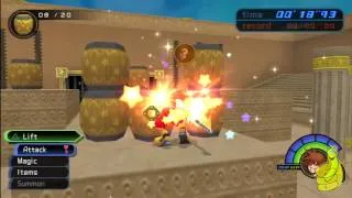 Kingdom Hearts Final Mix HD Coliseum Speedrun - HTG