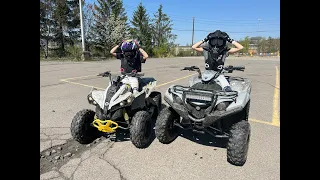 First real atv trip for the girls - Lost Trails Dunmore, PA