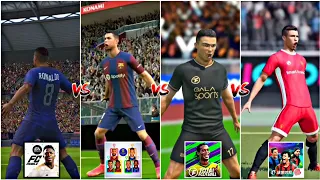 RONALDO Siiiii!! CELEBRATION COMPARISON • FC MOBILE 24 🆚 VLF 🆚 eFootball M 🆚 DLS 24 🆚 TOTAL FOOTBALL