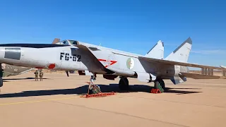 Walkaround MiG-25  the last operational foxbat in the world. The end of a legend