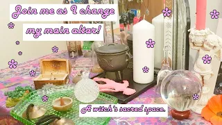 Rambling Witch | Changing Up My Altar! Jewellery, Crystals, Magickal Tools!