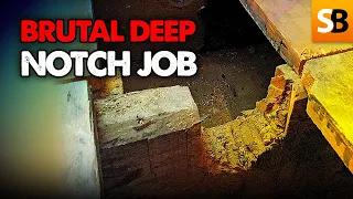 Help! Joist Weakened By Deep Notch Cowboy