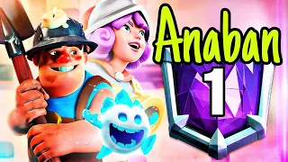 Anaban - лучший игрок в истории! ТОП-1 мира 9 раз! / Clash Royale