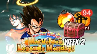 MAKE SURE TO CLAIM THIS NOW: WEEK 2: MON! MON! MONDAY! MARVELOUS LEGENDS MONDAY! GUIDE: DB LEGENDS