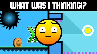 I Went Back To My 5+ Year Old Geometry Dash Levels... I Now Regret Everything...