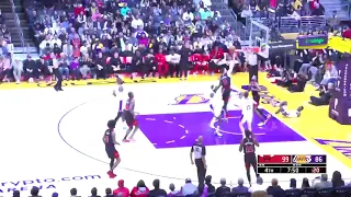 Troy Brown Jr  amazing 2 blocks in 2 seconds