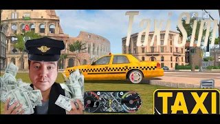 РАБОТА ТАКСИСТОМ В ИТАЛИИ! ОБЗОР ИГРЫ TAXI SIM 2020