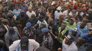 Mammoth Crowd as Governor Yahaya Bello Flags off APC Campaign in Kogi East