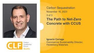 Path to Net Zero Concrete with CCUS