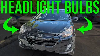 How to Replace Headlight Bulbs - Hyundai Tucson (2010-2015)