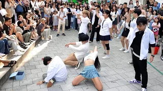 [STREET ARTIST] HAF.  EXHILARATING SHOW BUSKING. 230909.