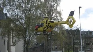 Christoph Europa 1 (D-HHIT EC-135) Start Würselen Mitte Sebastianusstraße