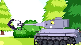 탱크 애니메   엄청난 화력과 방어력을 지닌 탱크와 단독 대형 탱크