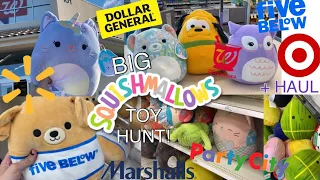 HUGE Squishmallow Toy Hunt + HAUL! @ Five Below, Target, Walmart, Marshall’s, Walgreens, Party City