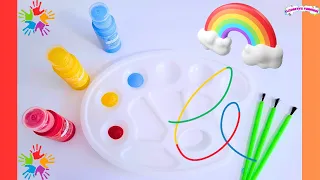 Best Learning Video for Toddlers Learn Colors with Paint | Colors for Toddlers and Children!