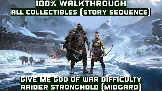 God of War Ragnarok - Raider Stronghold - 100% Walkthrough - All Collectibles