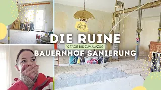 😭  SO war das NICHT geplant 😭 Bauernhof Sanierung 🏡 FAMILIENVLOG