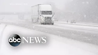 Massive winter storm system hits Northeast
