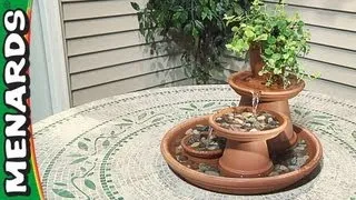 Terra Cotta Fountain - How To Build - Menards