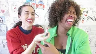 GloZell and Miranda BLOOPERS! | Vlogmas Day 19