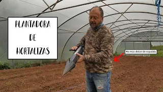 Plantadora vertical de hortalizas, no más dolor de espalda #tuhuertofacil