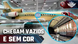 COMO são CONSTRUÍDOS os aviões POR DENTRO?