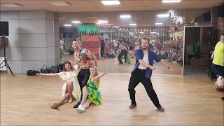 Sondre, Tanya, Grzegorz & Agnieszka - It's All Swing Hawaii Party 2019