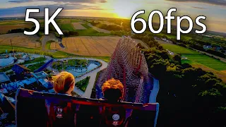 Zadra back seat on-ride 5K POV @60fps Energylandia