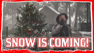 Red Dead Online: Snow is coming!