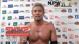 Kazuchika Okada with another message for EVIL! |Road to The New Beginning