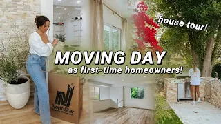 MOVING DAY VLOG! 🏠 full house tour, unpacking, & first night in the new house | morgan yates