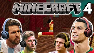 Messi & Ronaldo play MINECRAFT - The Ramos & Maguire SPECIAL!