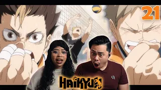 TEAMWORK IS KEY! THE MIYA TWINS ARE MONSTERS! Haikyuu!! Season 4 Episode 21 Reaction