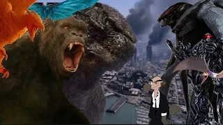 Godzilla, Kong, Rodan and Mothra vs. The M.U.T.OS, Shockwave, Bradford Buzzard and Thunderclap